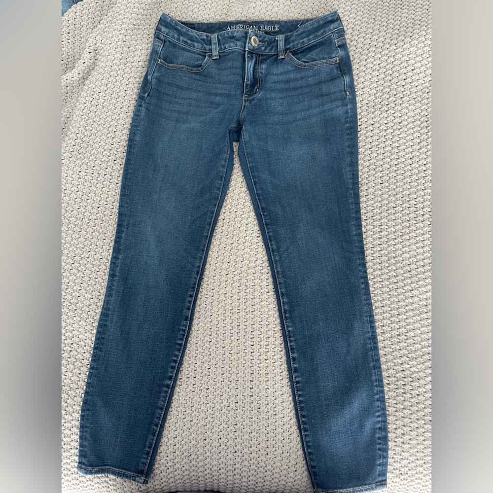 American Eagle Super Super Stretch x4 Jeans, size 8